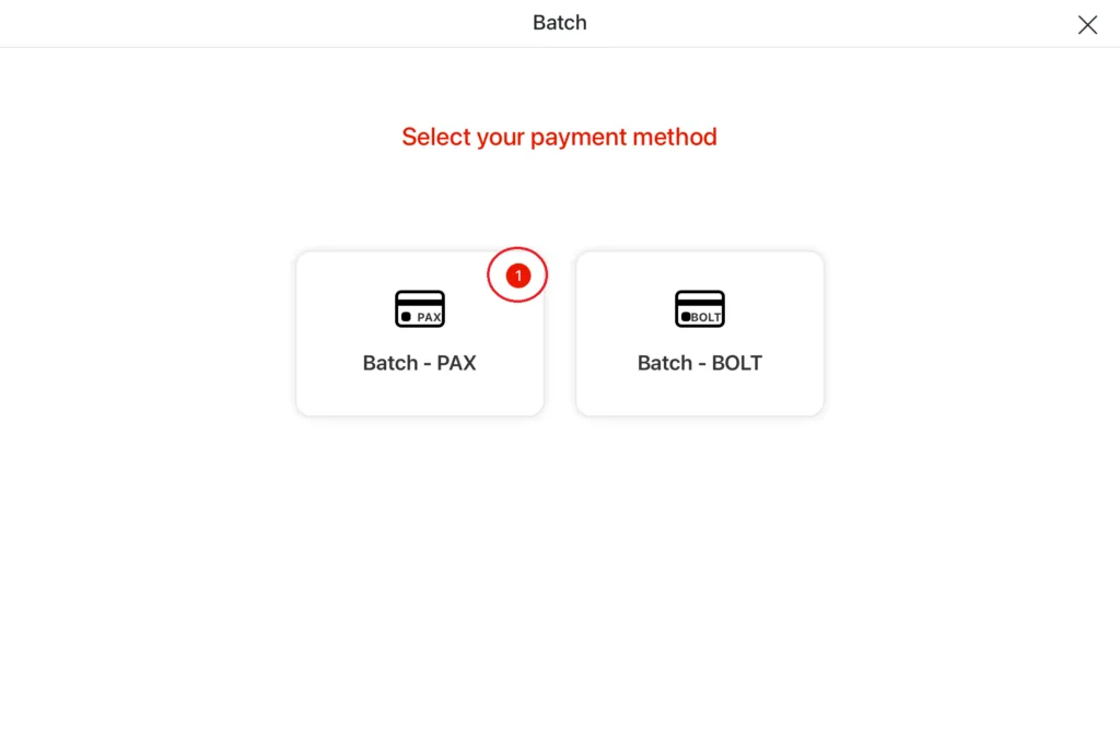 Adoluna POS screen – If you see a small number count on the Batch Module on the home… (How to Find and Refund Duplicate Credit Card…