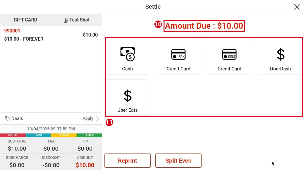 1.11.1 How to sell a gift card – 1111-5