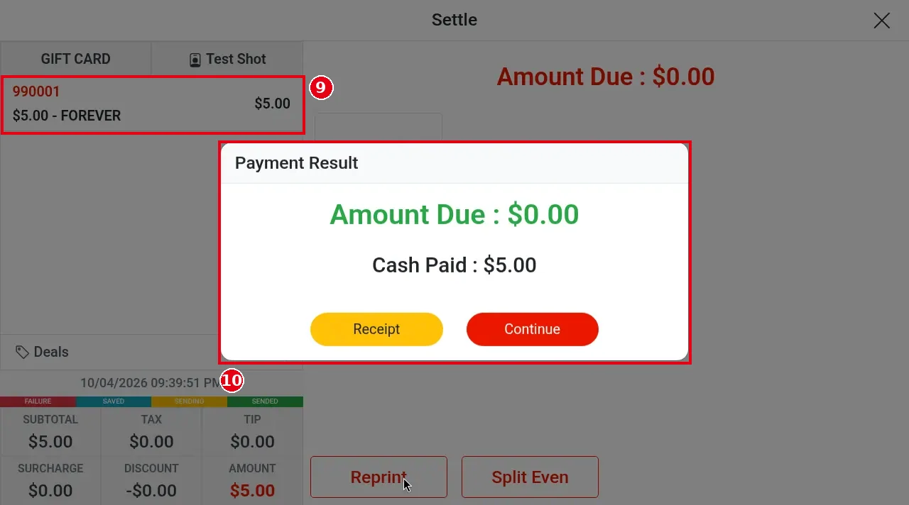 1.11.3 How to reload a gift card – 1113-4