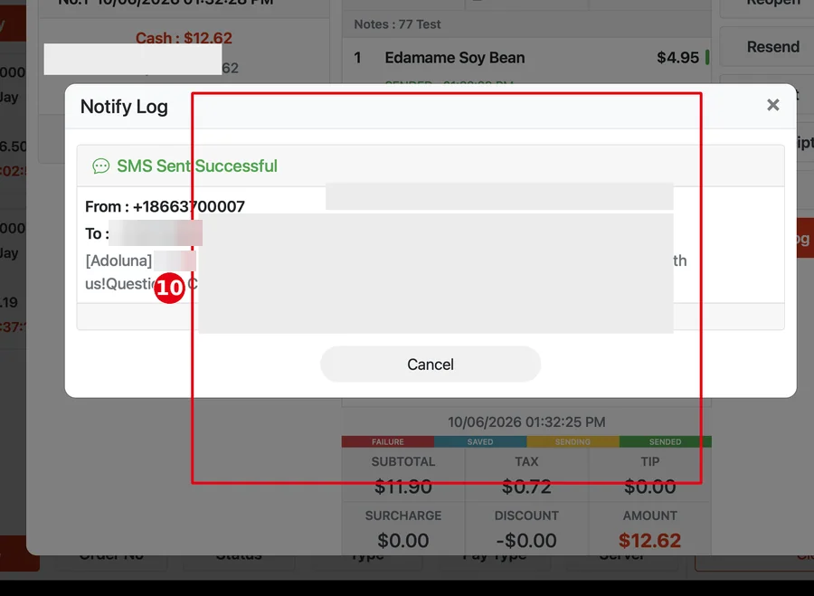 1.12.2 How to use Scan & Notify – 1122-sms