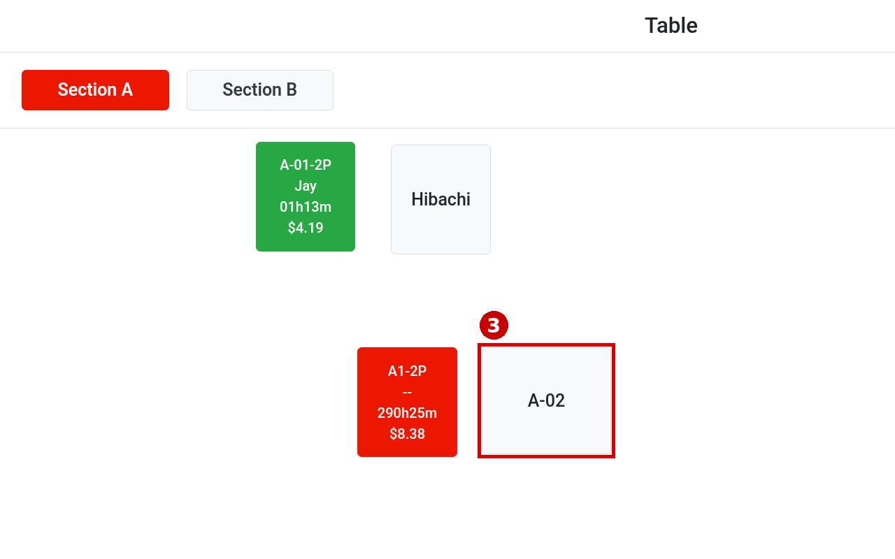 1.2.1 How to start a dine-in order – 121-3