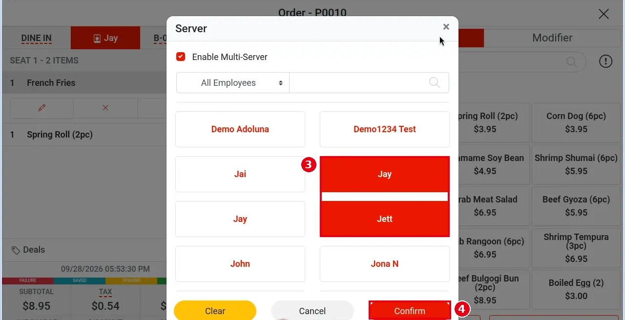 1.2.14 How to share an order among multiple servers – 1214-3