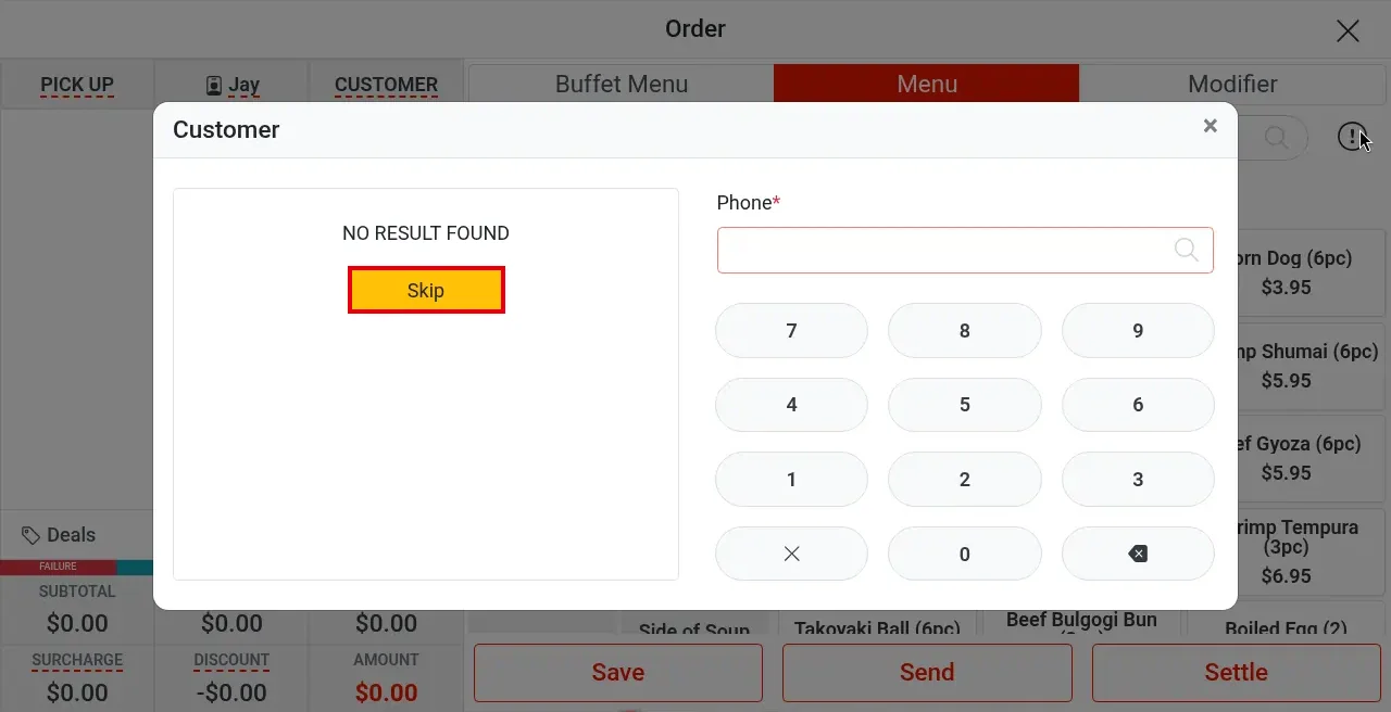 1.2.3 How to take a phone pick-up order – 123-faq
