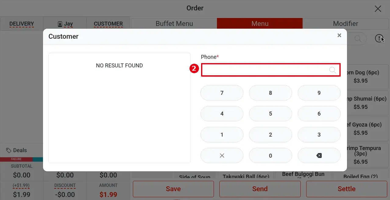 1.2.4 How to take a delivery order – 124-2