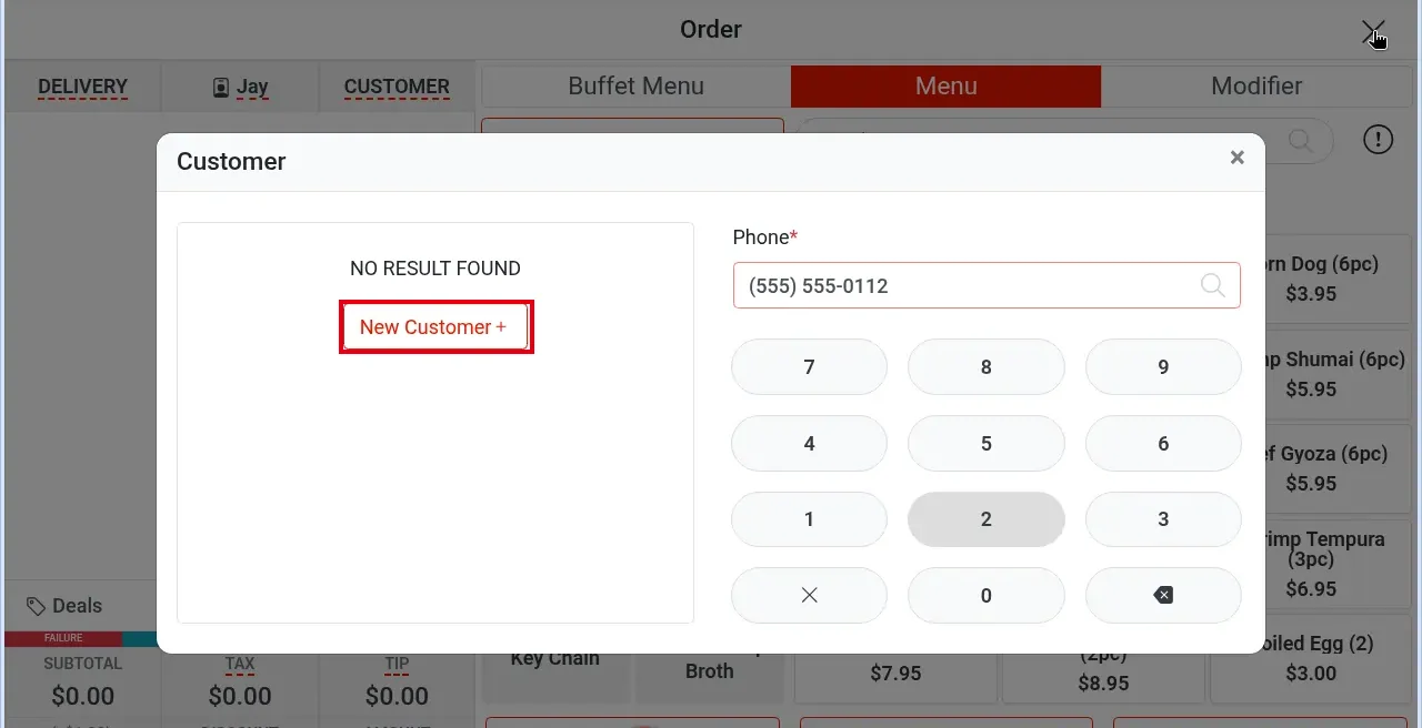 1.2.4 How to take a delivery order – 124-8