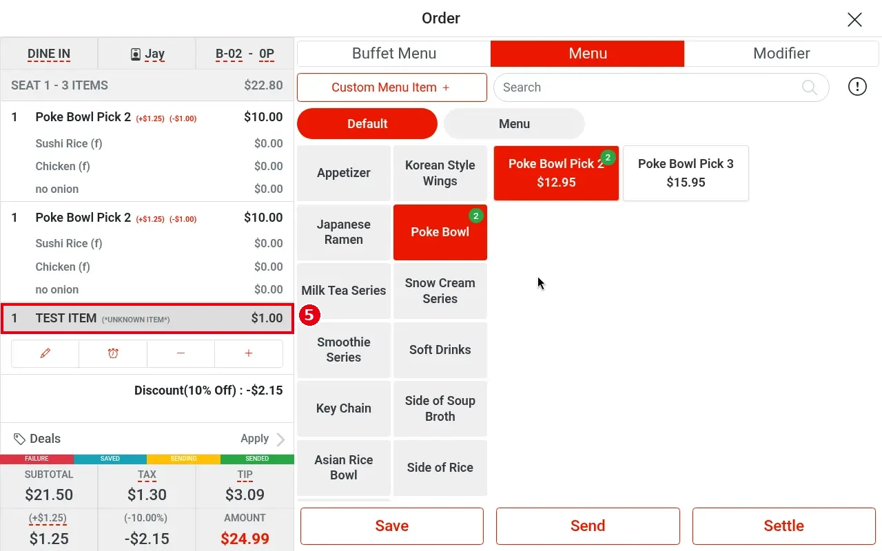 1.2.8 How to add a custom menu item – 128-5