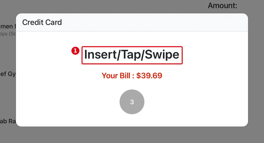 1.3.10 How guests add a tip and sign on the customer display – 1310-3