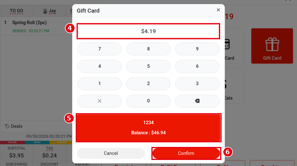 1.3.3 How to pay with a gift card – 133-2
