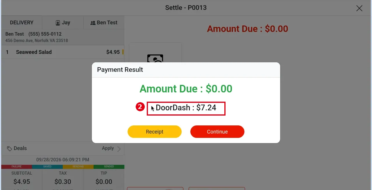 1.3.4 How to settle with a custom payment type – 134-2