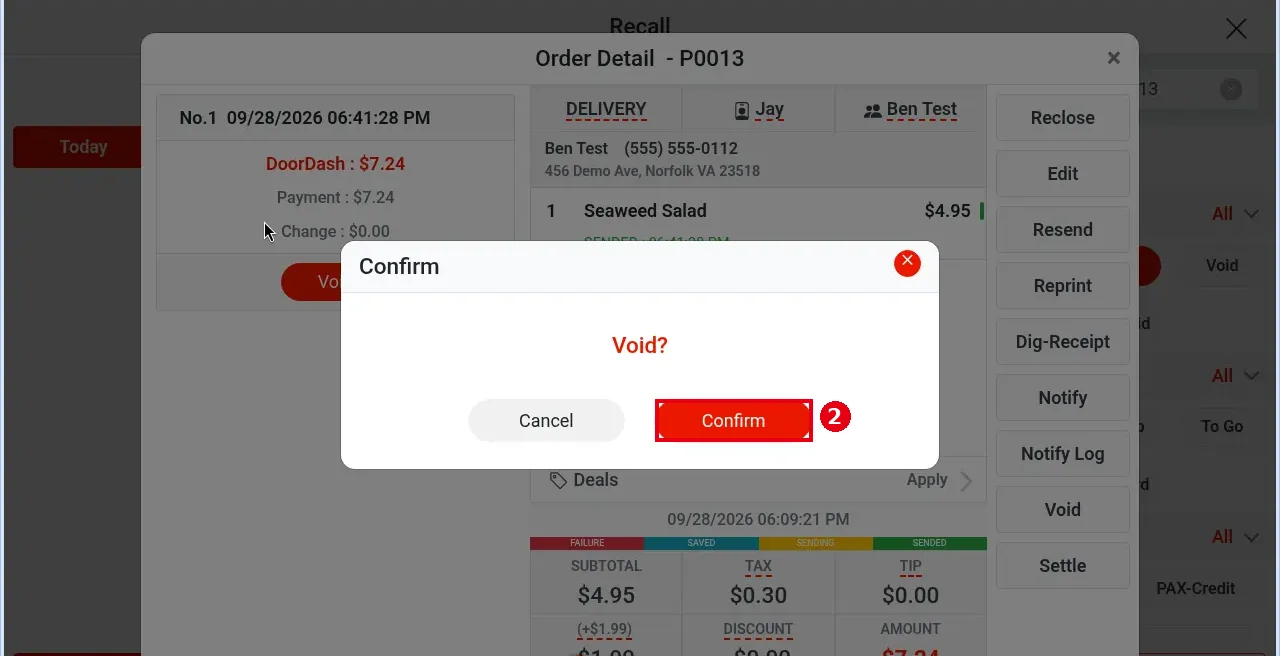 1.4.6 How to void a paid order – 146-2