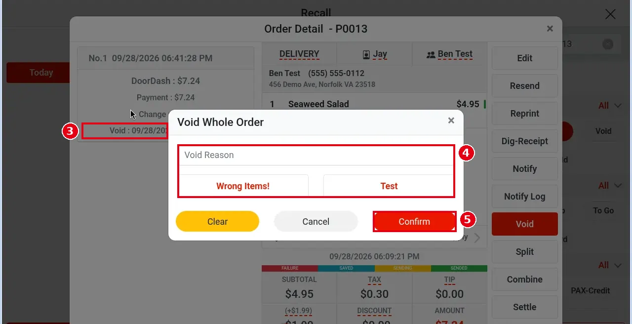 1.4.6 How to void a paid order – 146-3