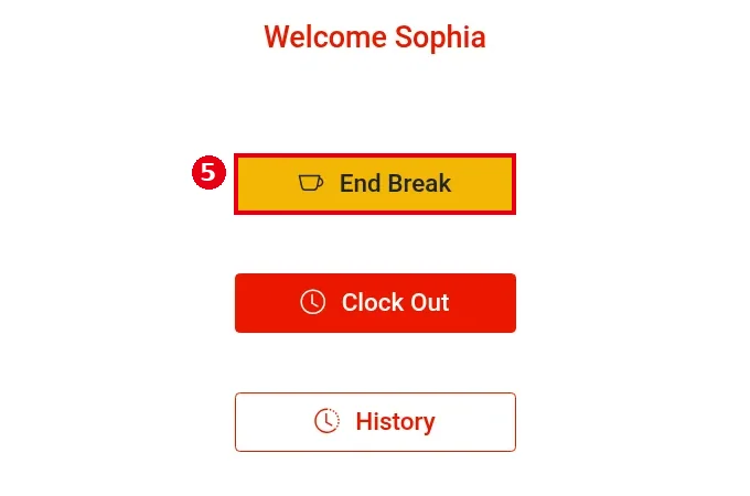 1.5.1 How to clock in, take a break and clock out – 151-4