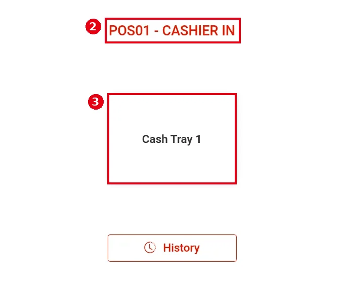 1.5.3 How to start a cash drawer (Cashier In) – 153-2