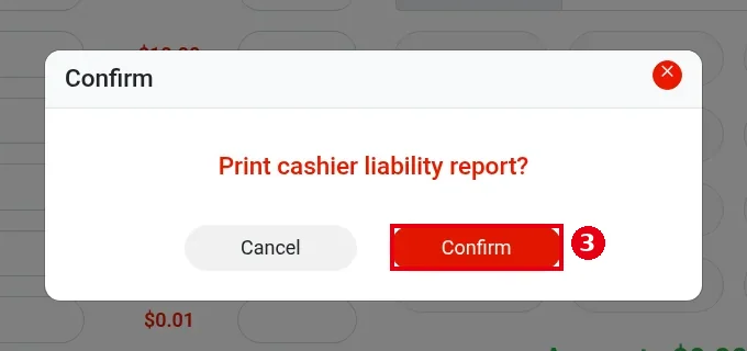 1.5.4 How to close out a cash drawer (Cashier Out) – 154-3
