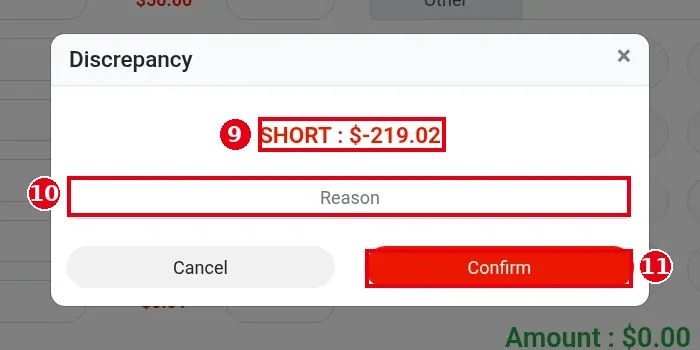 1.5.4 How to close out a cash drawer (Cashier Out) – 154-6