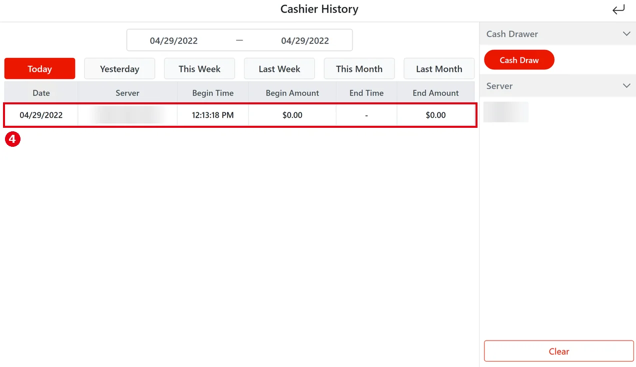 1.5.5 How to open the cash drawer without a sale – 155-4