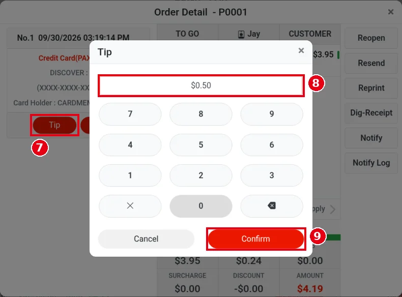 1.6.1 How to add credit card tips in bulk – 161-6