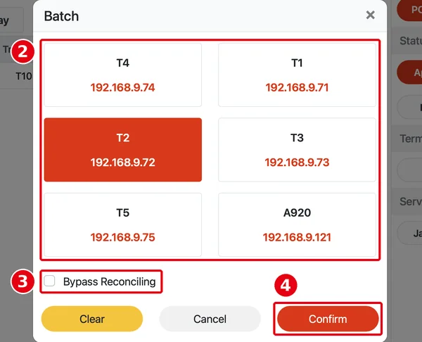 1.6.3 How to close a credit card batch – 163-2b