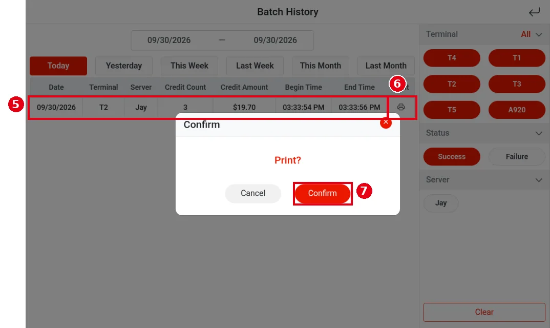 1.6.4 How to view batch history – 164-3