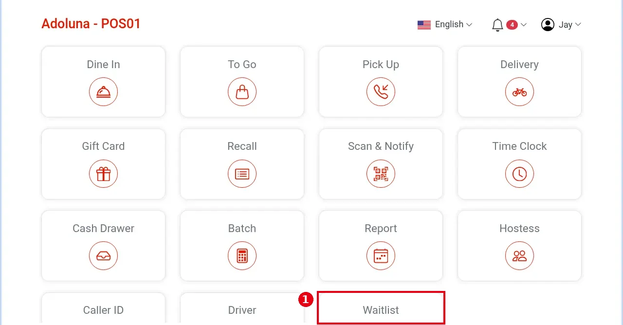 1.7.2 How to add a party to the waitlist – 172-1