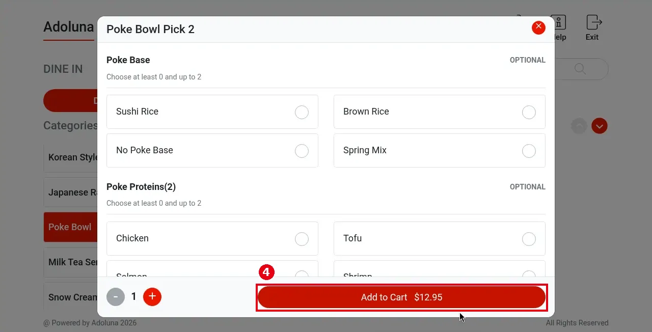 1.8.1 How guests order and pay at the Kiosk – 181-4