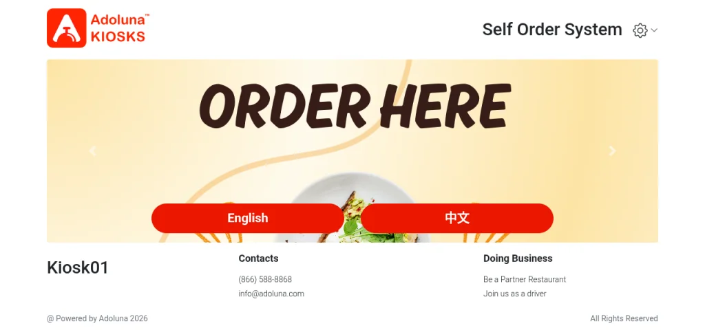 1.8.1 How guests order and pay at the Kiosk – 181-L3