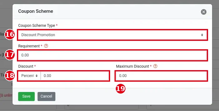 2.12.3 How to create a coupon – 2123-5