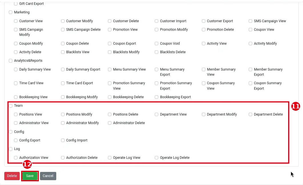 2.1.3 How to manage Backoffice users (Team) – 213-7