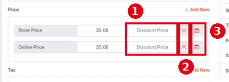 2.3.10 How to set a discount price on an item – 2310-1