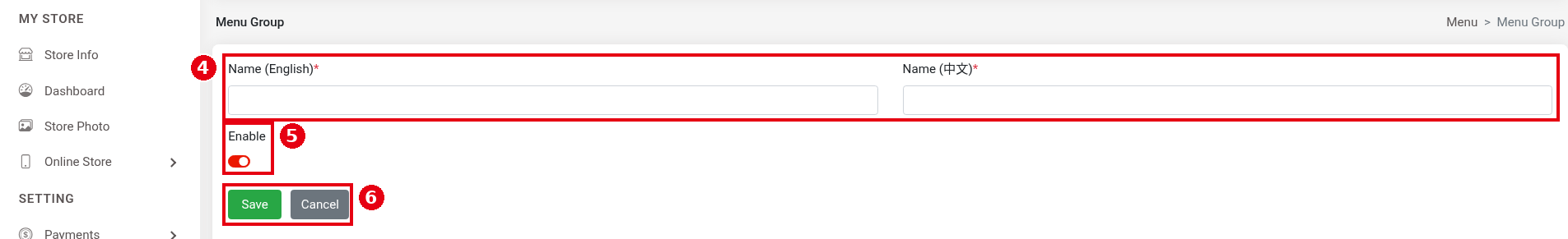 2.3.3 How to set up menu groups for reporting – 233-2