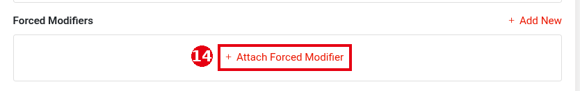 2.3.7 How to set up forced modifiers and default choices – 237-3