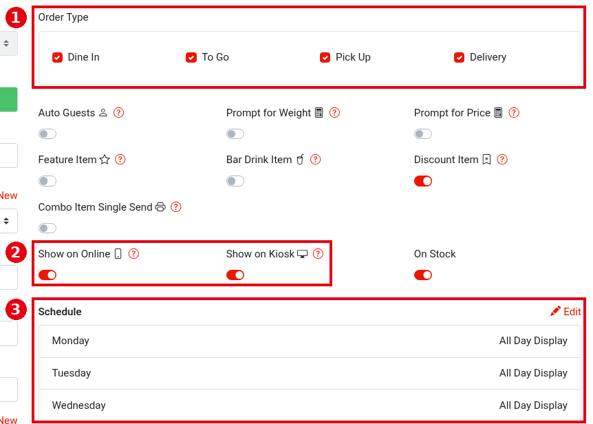 2.3.8 How to schedule items and choose where they appear – 238-1