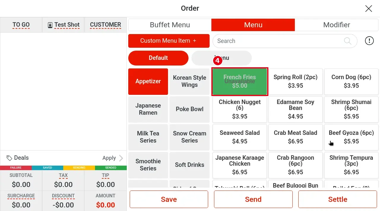 2.3.9 How to mark an item as unavailable (out of stock) – 239-4