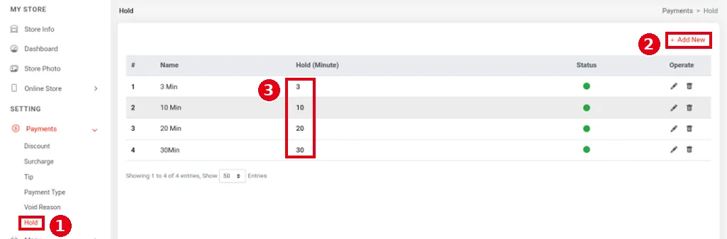 2.4.6 How to set up hold times – 246-1