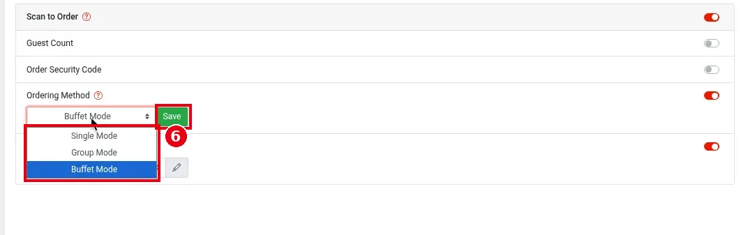 2.6.2 How to set up Scan to Order – 262-2