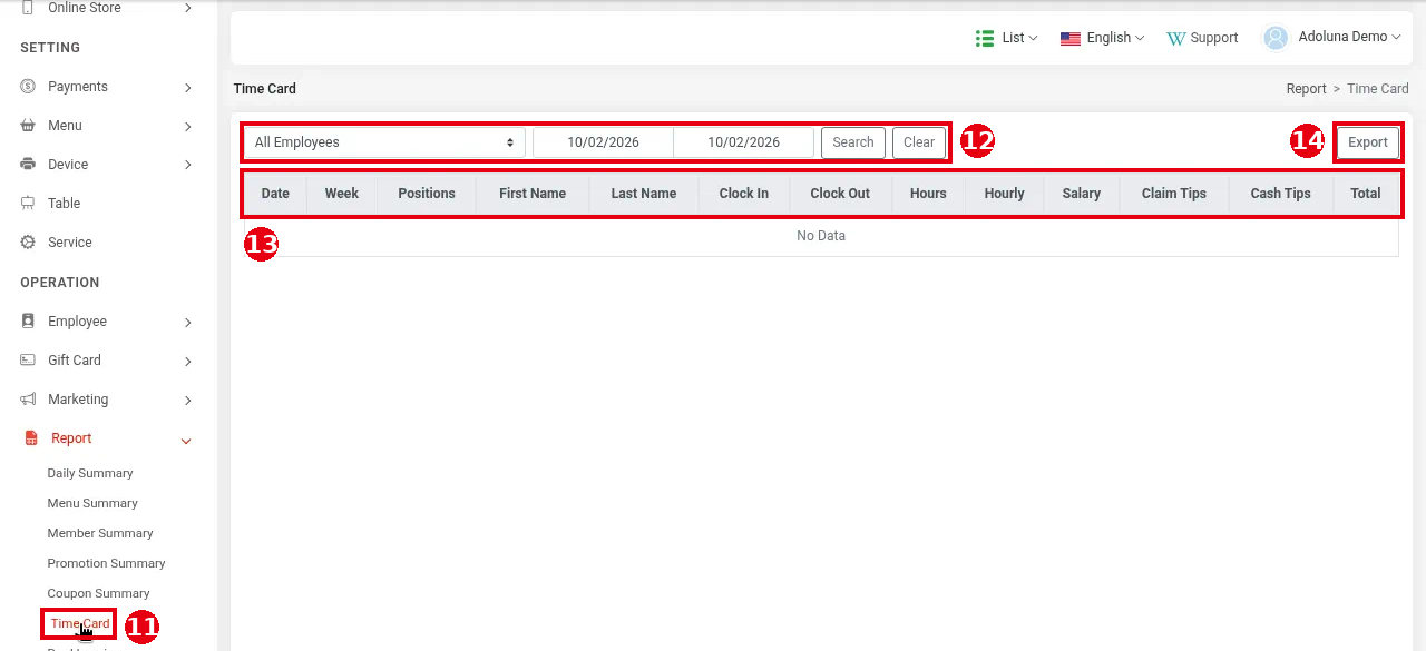 2.8.5 How to edit or add time card records – 285-1