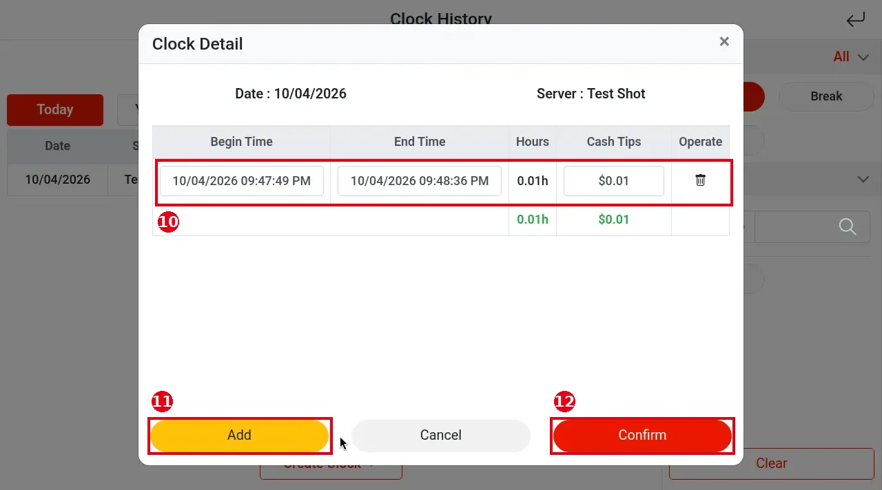 2.8.5 How to edit or add time card records – 285-5