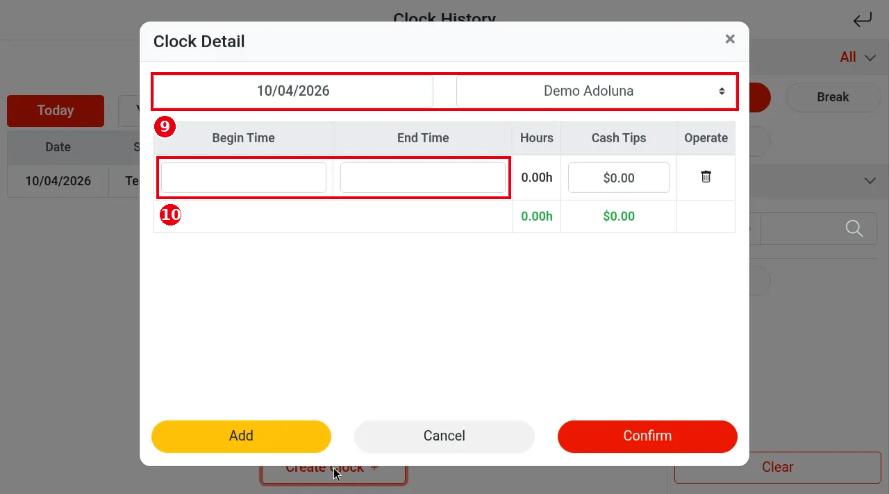 2.8.5 How to edit or add time card records – 285-6