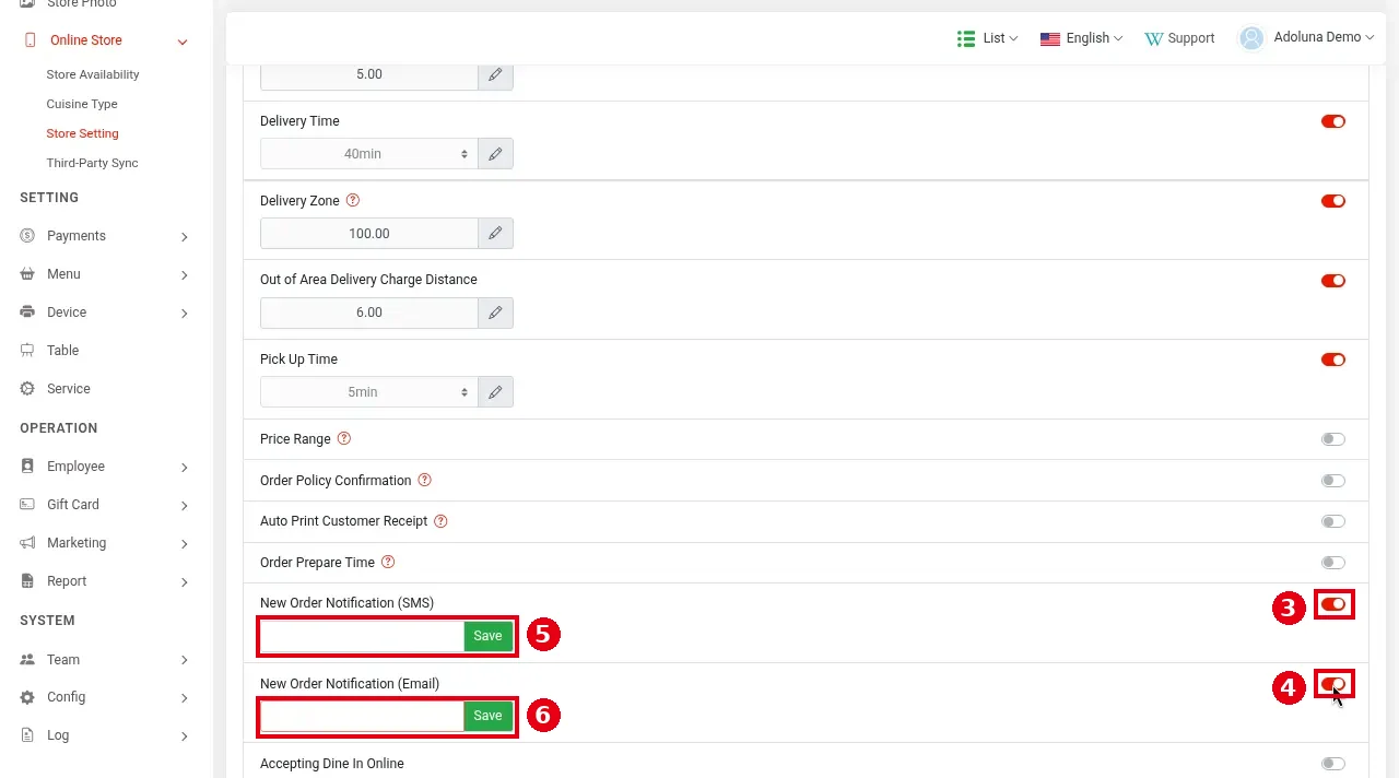 2.9.3 How to set up auto-accept and new order notifications – 293-3