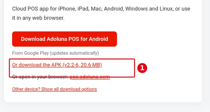 3.2.1 How to install Adoluna POS on each platform – 321-apk-1