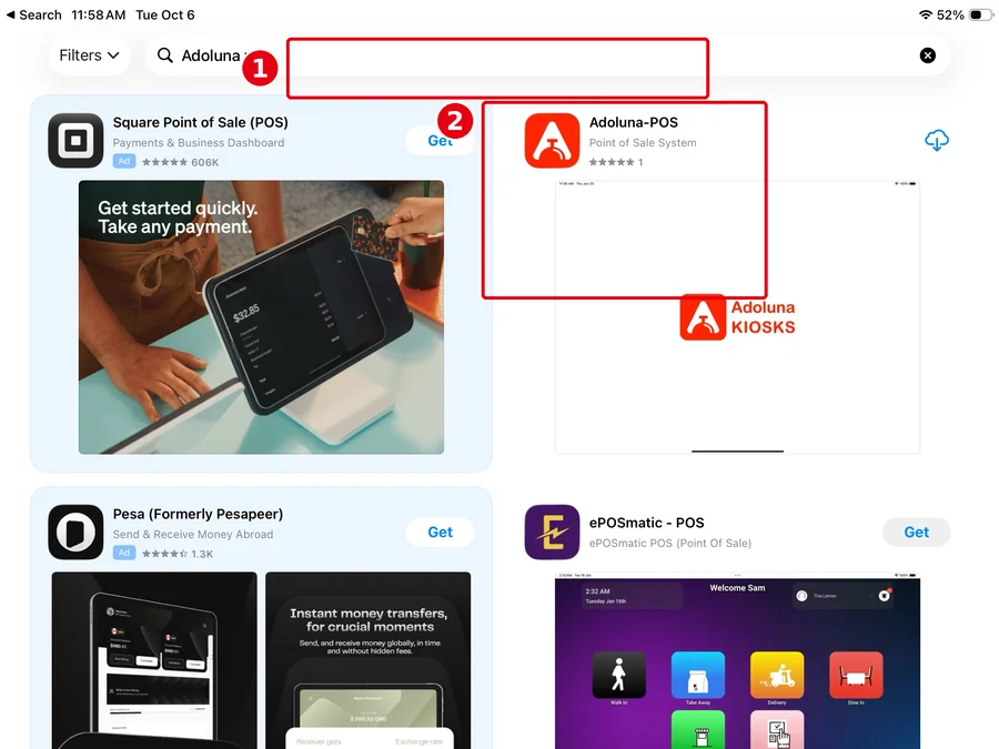 3.2.1 How to install Adoluna POS on each platform – 321-ios-1