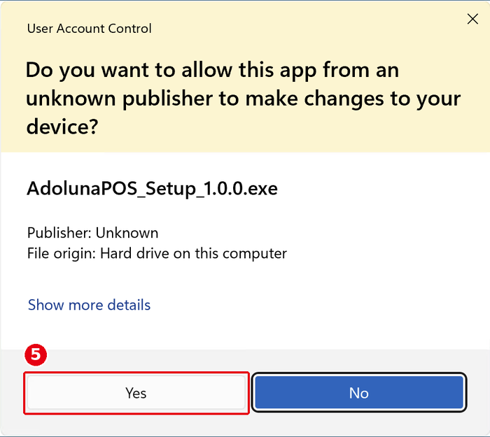 3.2.1 如何安装 Adoluna POS – 321-win-7