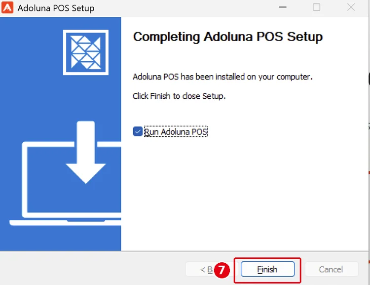 3.2.1 How to install Adoluna POS on each platform – 321-win-9