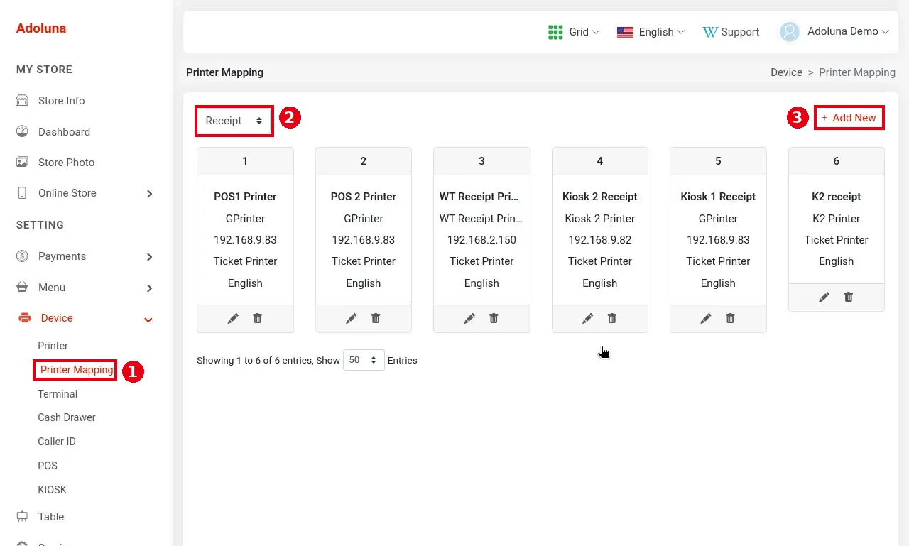 3.3.3 How to set up printer mapping and route items to kitchen printers – 333-1