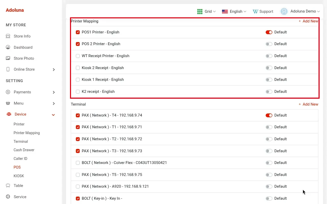 3.3.3 How to set up printer mapping and route items to kitchen printers – 333-3