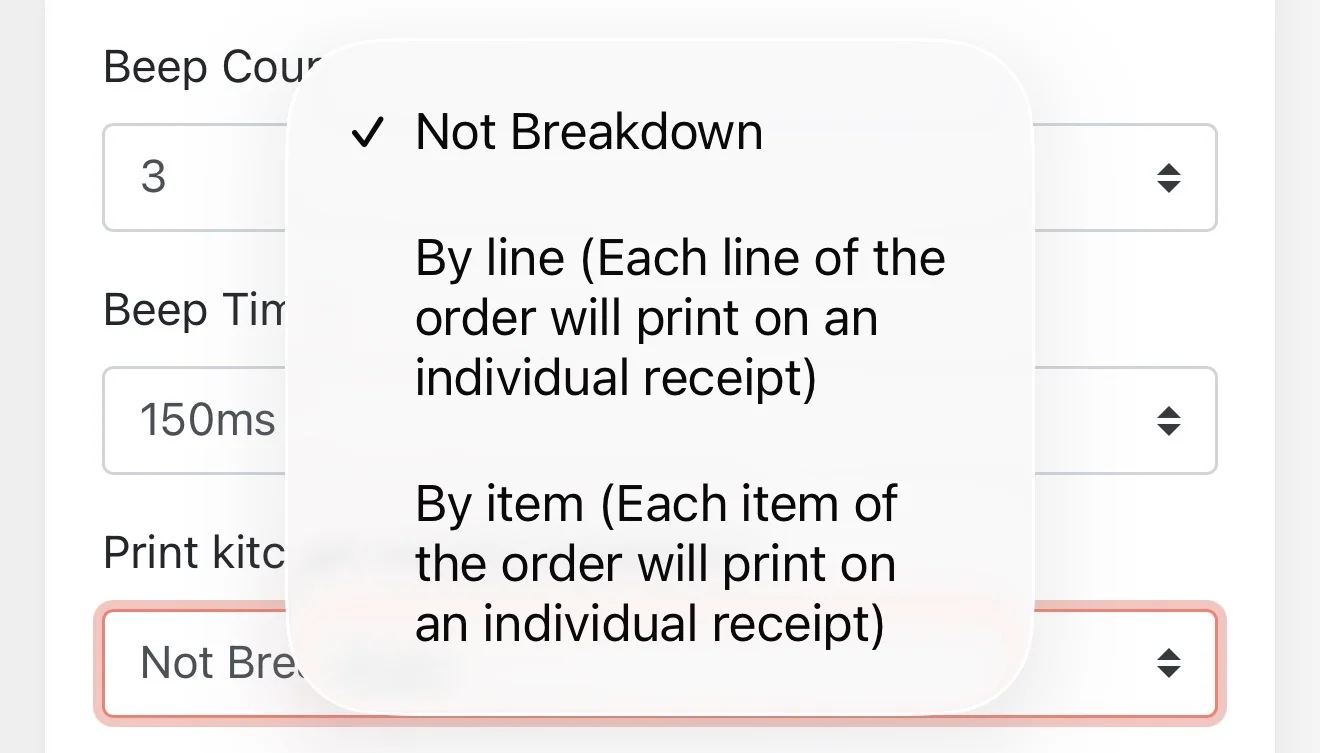 3.3.3 How to set up printer mapping and route items to kitchen printers – 333-4