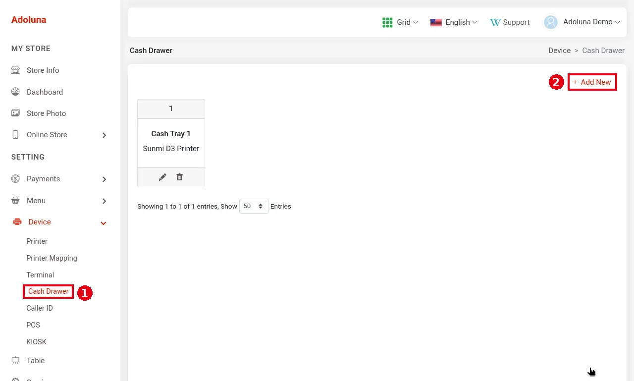 3.3.6 How to set up a cash drawer – 336-1