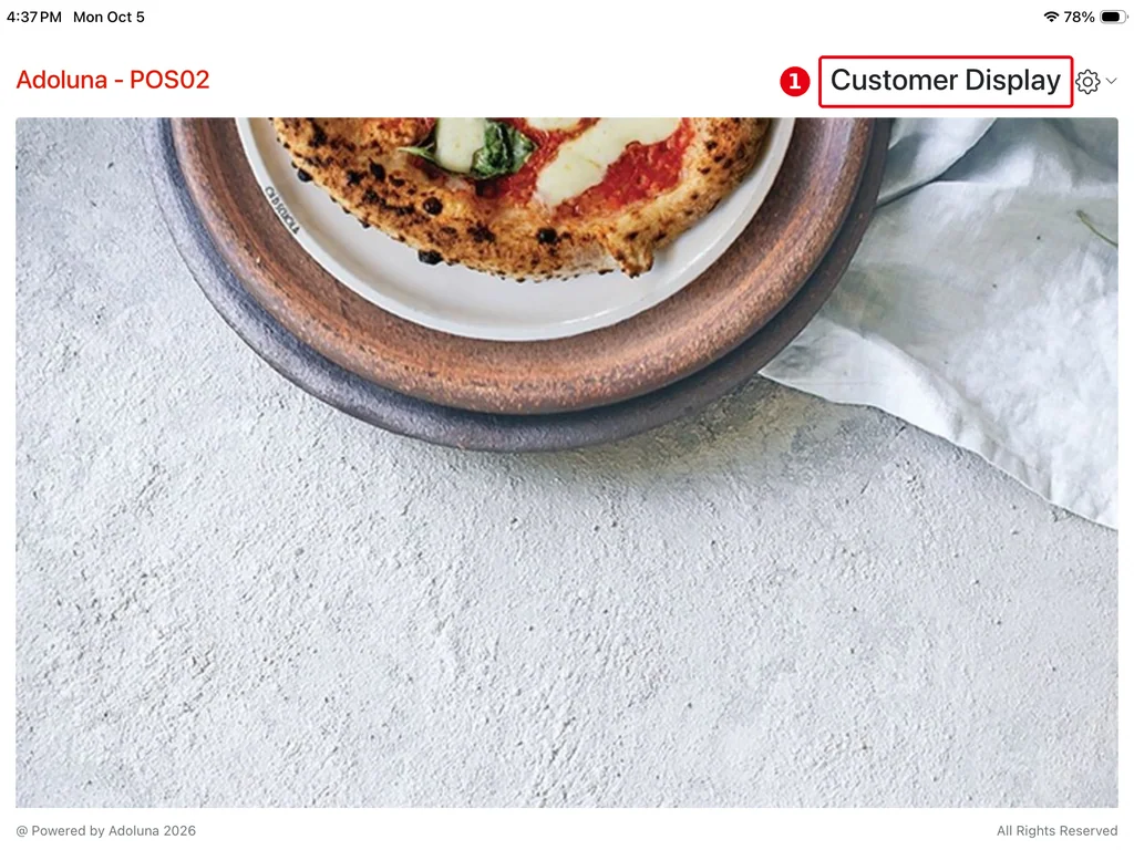 3.5.1 How to set up the customer display – 351-2