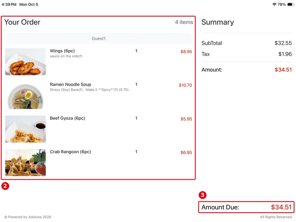 3.5.1 How to set up the customer display – 351-3