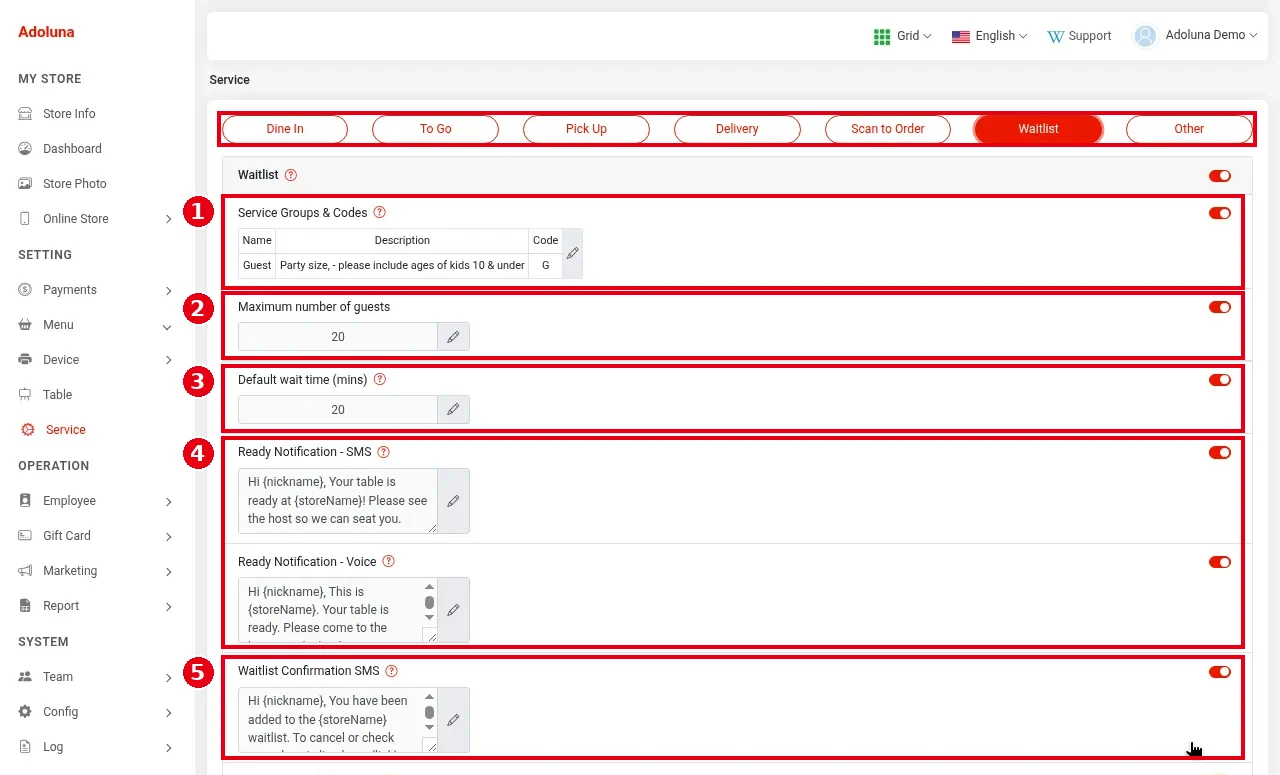 3.5.3 How to set up a Waitlist self check-in kiosk – 353-2